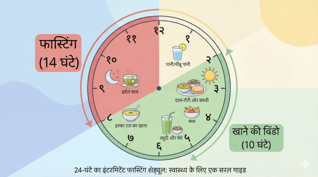 14:10 फास्टिंग टाइम टेबल महिलाओं के लिए