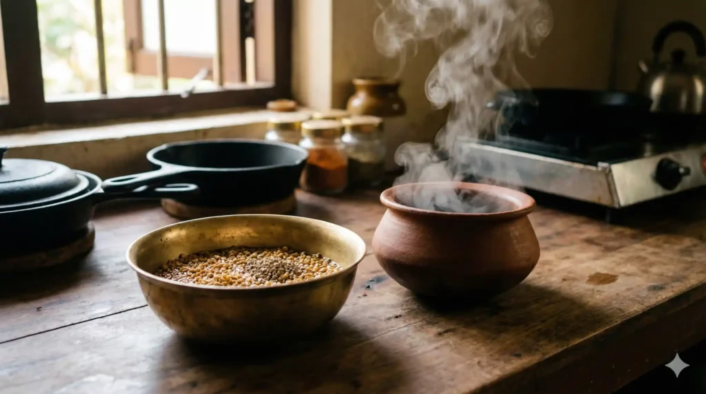 मेथी और अजवाइन का काढ़ा — सर्दियों में आम दूर करने और पेट की चर्बी घटाने का आयुर्वेदिक उपाय