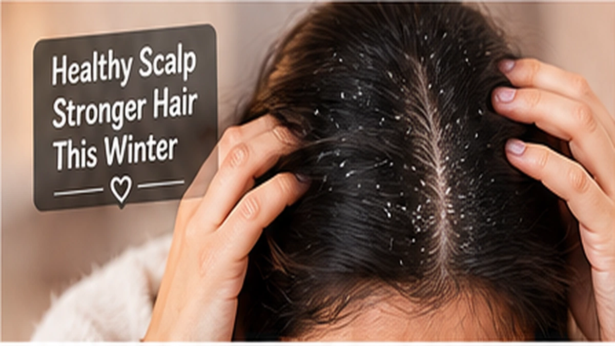 सर्दियों में dry scalp और dandruff की समस्या